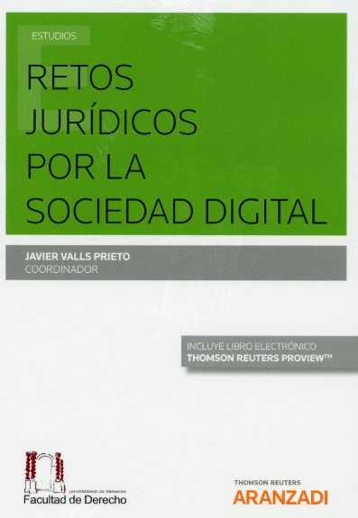 Imagen de portada del libro Retos jurídicos por la sociedad digital