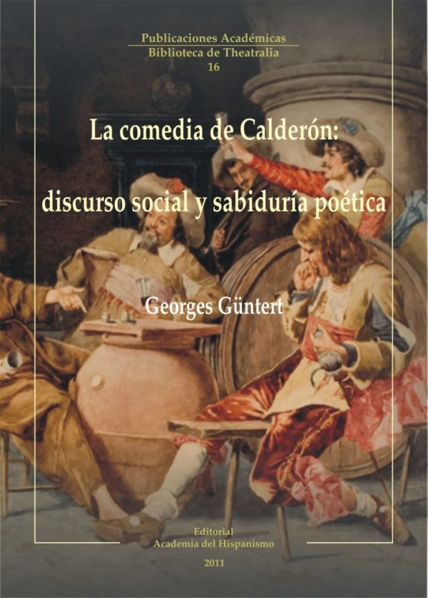 Imagen de portada del libro La comedia de Calderón