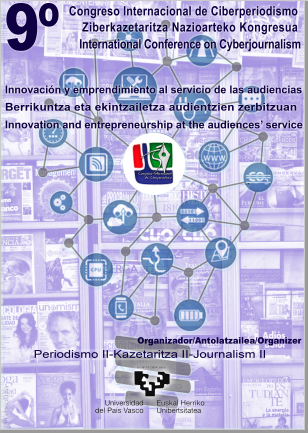 Imagen de portada del libro IX Congreso Internacional de Ciberperiodismo