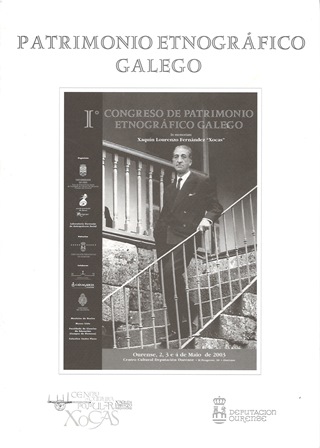 Imagen de portada del libro I Congreso de Patrimonio Etnográfico Galego