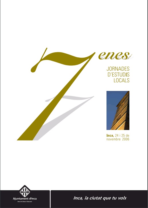 Imagen de portada del libro VII Jornades d'Estudis Locals