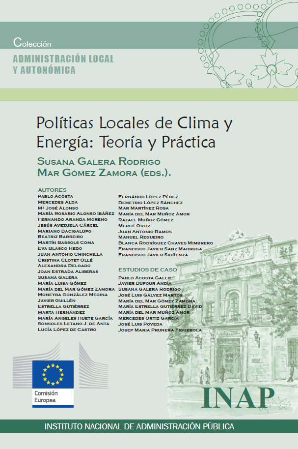 Imagen de portada del libro Políticas locales de clima y energía