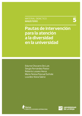 Imagen de portada del libro Pautas de intervención para la atención a la diversidad en la universidad