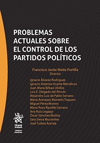 Imagen de portada del libro Problemas actuales sobre el control de los partidos políticos