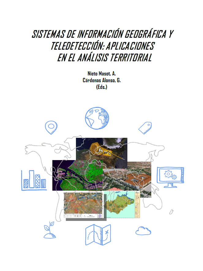 Imagen de portada del libro Sistemas de información geográfica y teledetección: aplicaciones  en el análisis territorial