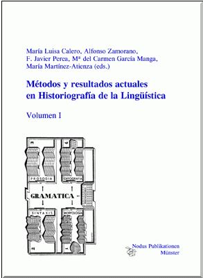 Imagen de portada del libro Métodos y resultados actuales en historiografía de la lingüística