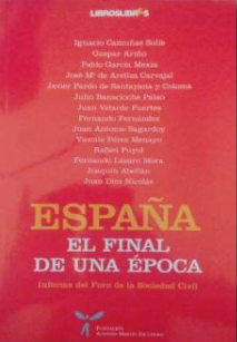 Imagen de portada del libro España, el final de una época