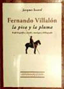 Imagen de portada del libro Fernando Villalón, la pica y la pluma