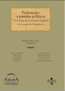 Imagen de portada del libro Parlamento y partidos políticos
