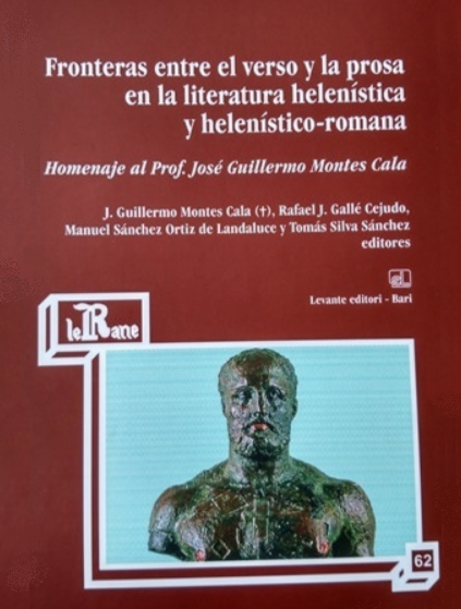 Imagen de portada del libro Fronteras entre el verso y la prosa en la literatura helenística y helenístico-romana