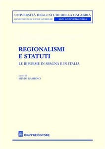 Imagen de portada del libro Regionalismi e statuti