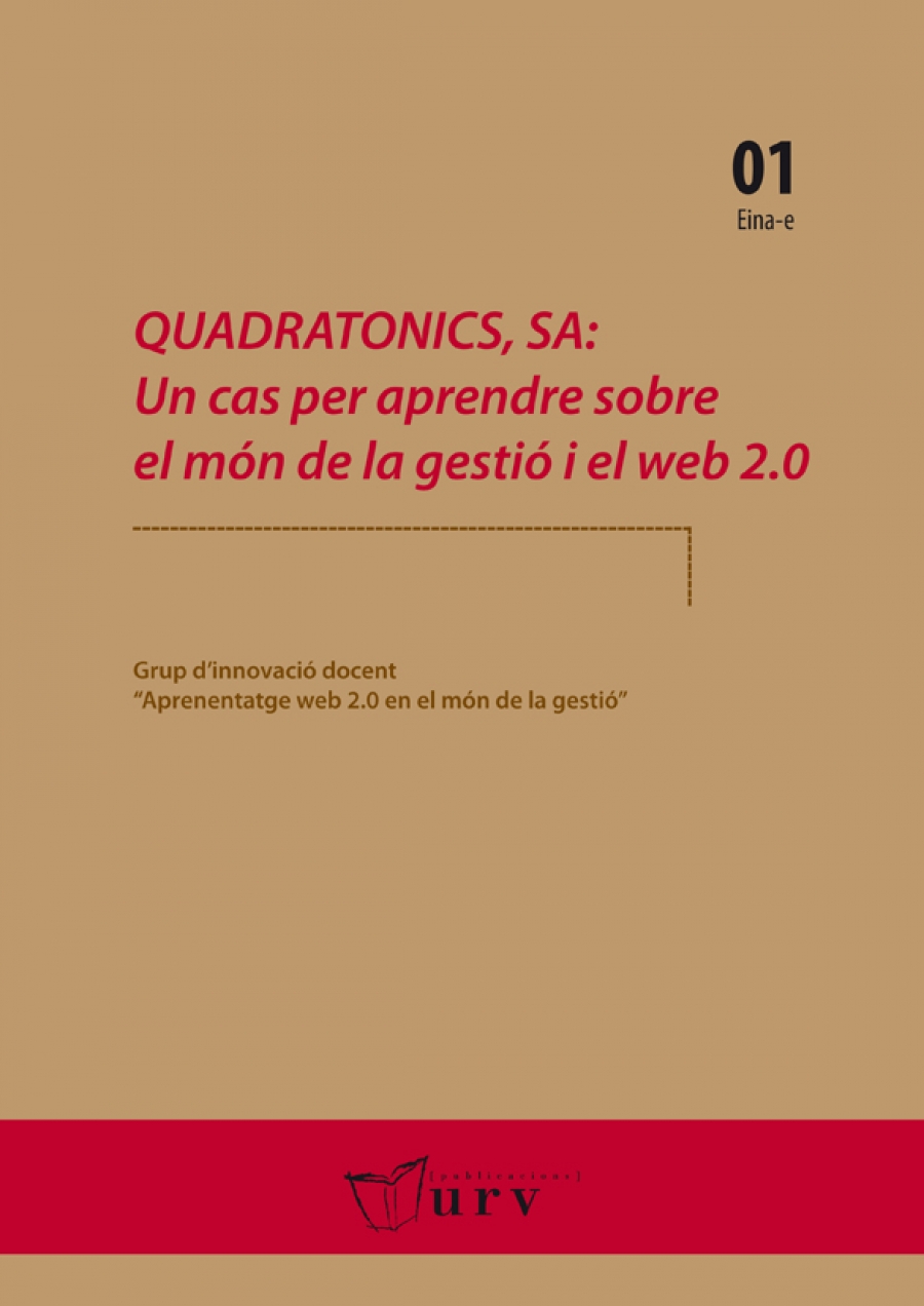 Imagen de portada del libro Quadratonics, SA