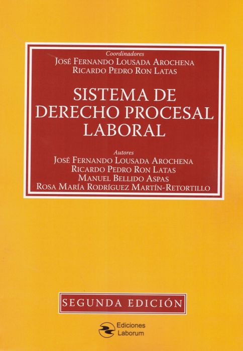 Imagen de portada del libro Sistema de derecho procesal laboral
