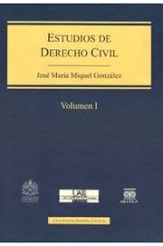 Imagen de portada del libro Estudios de Derecho Civil