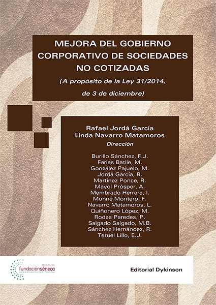 Imagen de portada del libro Mejora del gobierno corporativo de sociedades no cotizadas