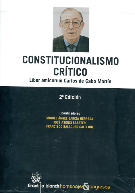 Imagen de portada del libro Constitucionalismo crítico