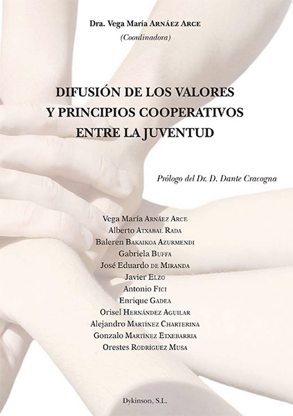 Imagen de portada del libro Difusión de los valores y principios cooperativos entre la juventud