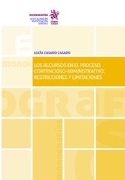 Imagen de portada del libro Los recursos en el proceso contencioso-administrativo