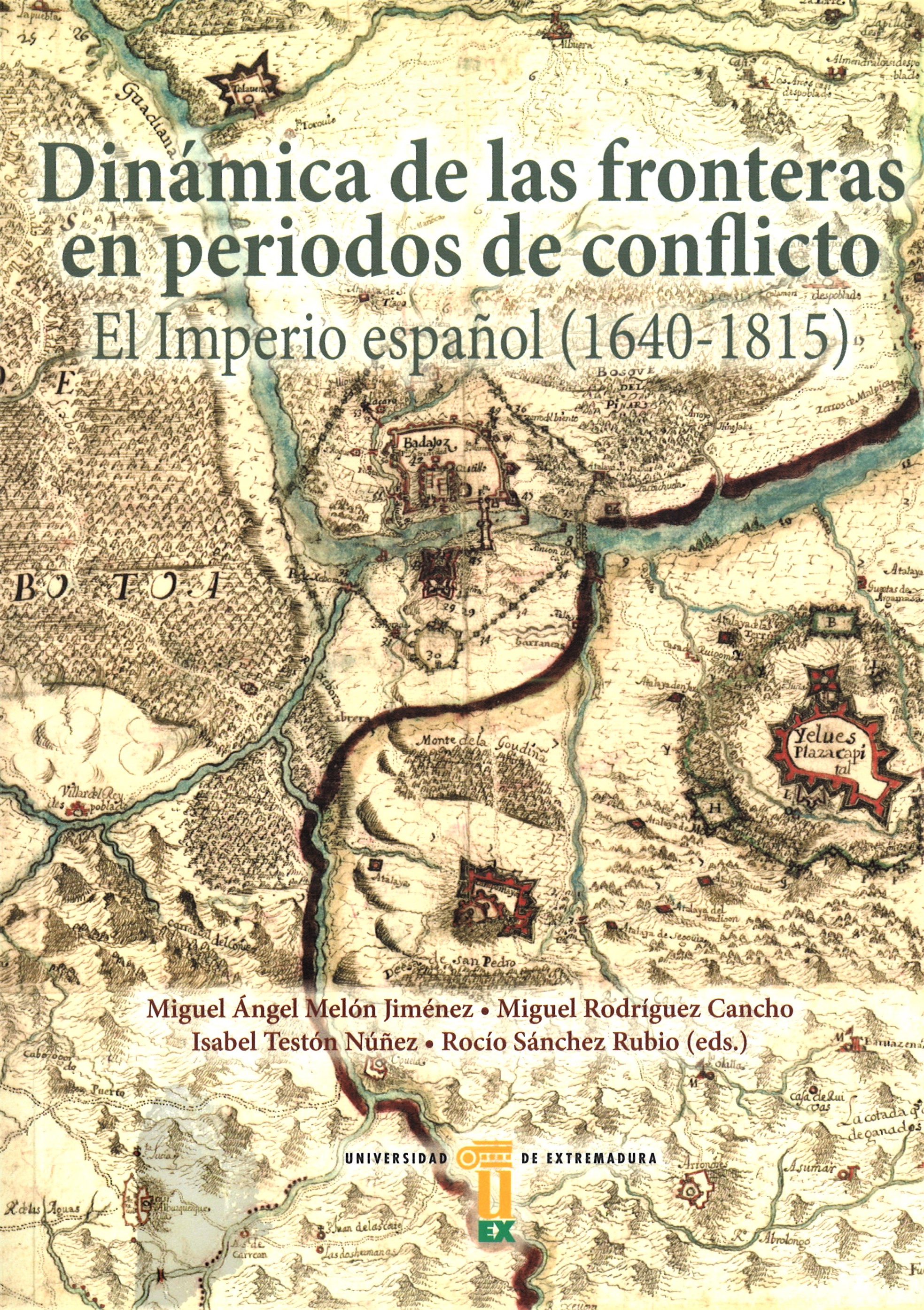 Imagen de portada del libro Dinámica de las fronteras en periodo de conflictos