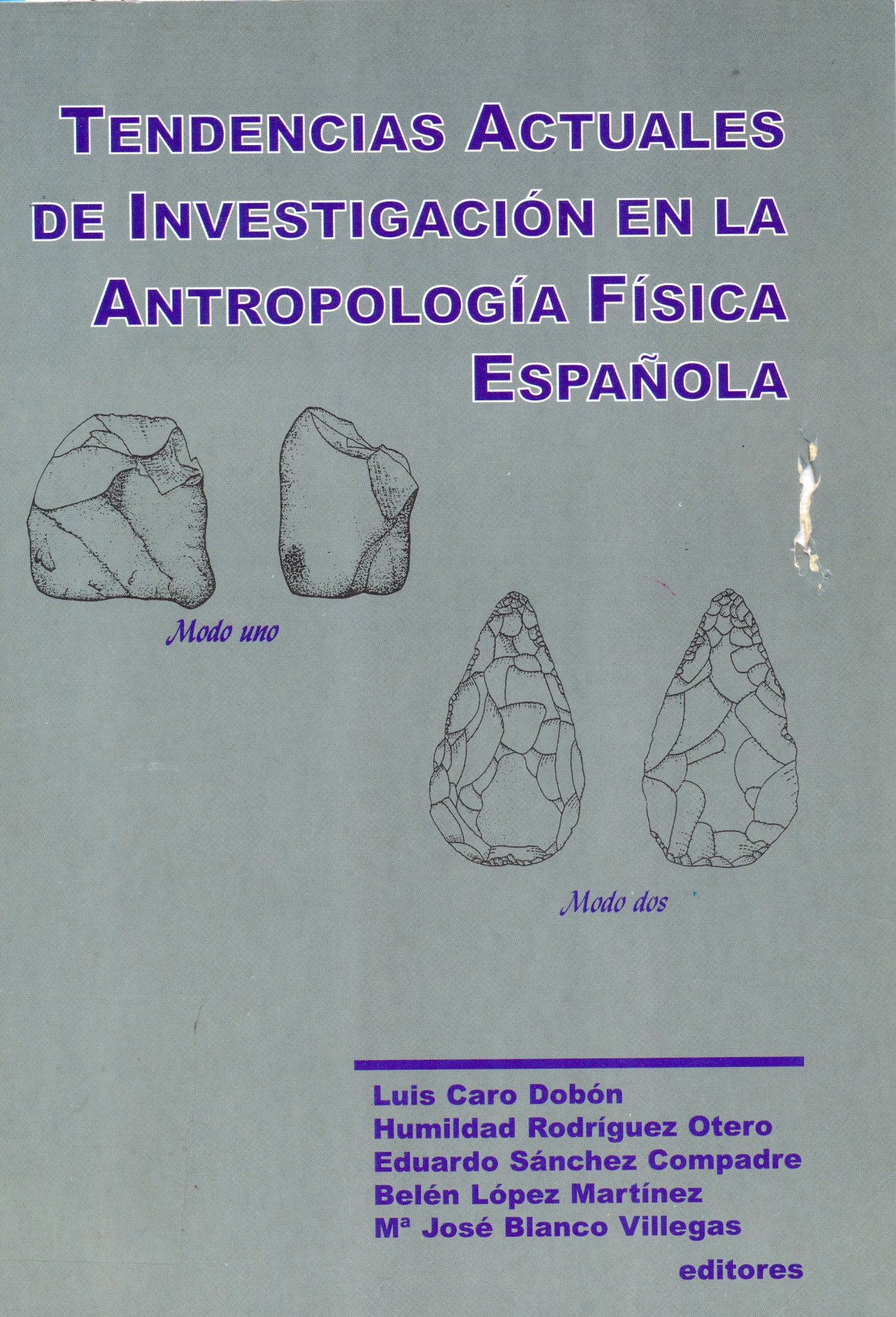 Imagen de portada del libro Tendencias actuales de investigación en la antropología física española