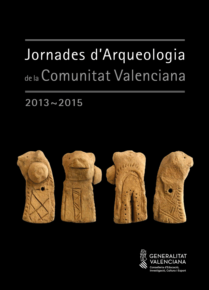 Imagen de portada del libro Jornades d'Arqueologia de la Comunitat Valenciana