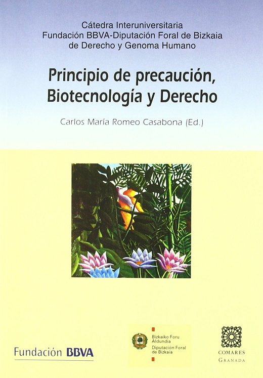 Imagen de portada del libro Principio de precaución, biotecnología y derecho