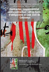 Imagen de portada del libro Contractes, responsabilitat extracontractual i altres fonts d'obligacions al Codi civil de Catalunya