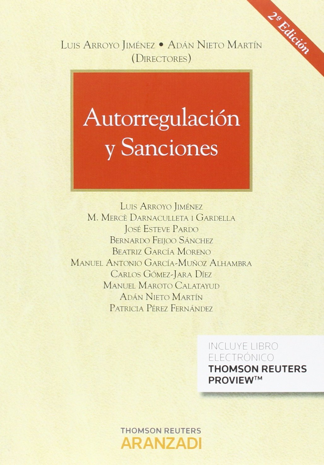 Imagen de portada del libro Autorregulación y sanciones
