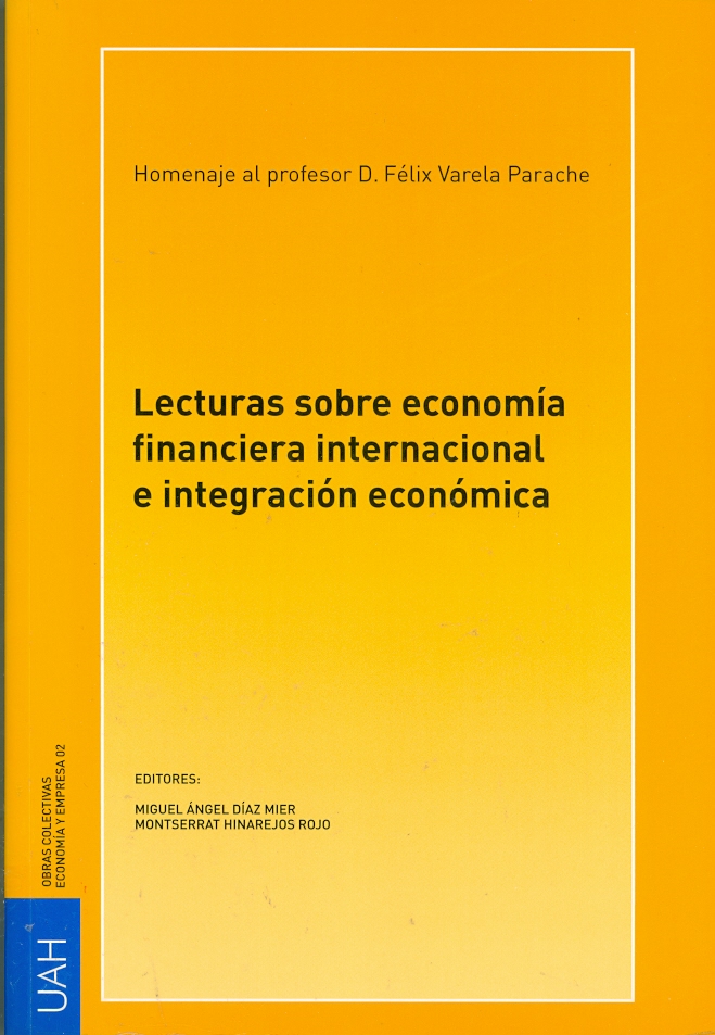 Imagen de portada del libro Lecturas sobre economía financiera internacional e integración económica