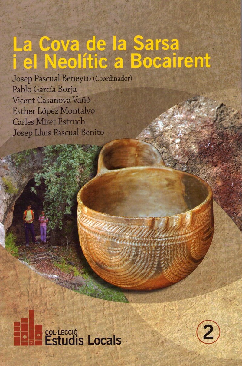 Imagen de portada del libro La cova de la Sarsa i el Neolític a Bocairent