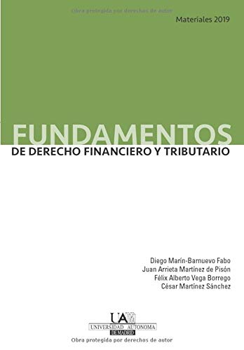 Imagen de portada del libro Fundamentos de Derecho Financiero y Tributario