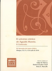 Imagen de portada del libro El universo cómico de Agustín Moreto (IV Centenario)