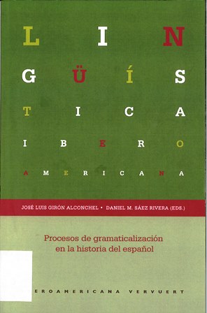 Imagen de portada del libro Procesos de gramaticalización en la historia del español