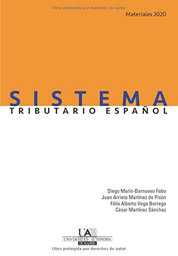 Imagen de portada del libro Sistema tributario español