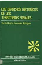 Imagen de portada del libro Los Derechos históricos de los territorios forales