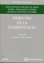 Imagen de portada del libro Derecho de la Competencia