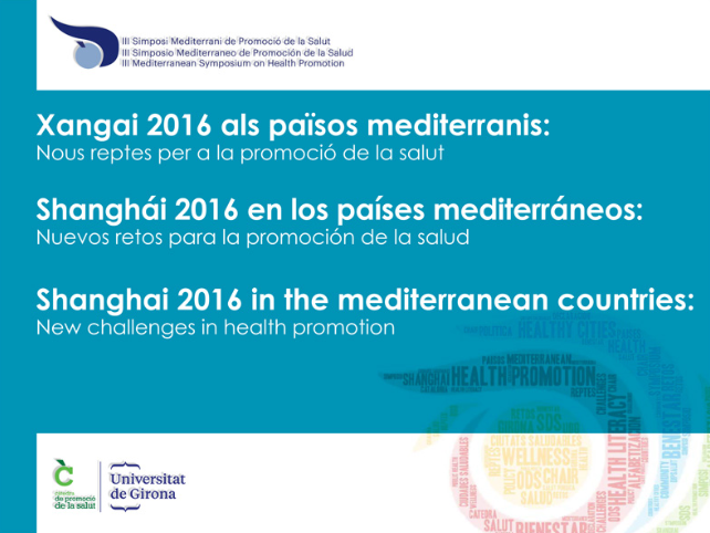 Imagen de portada del libro Shanghái 2016 en los países mediterráneos: Nuevos retos para la promoción de la salud.