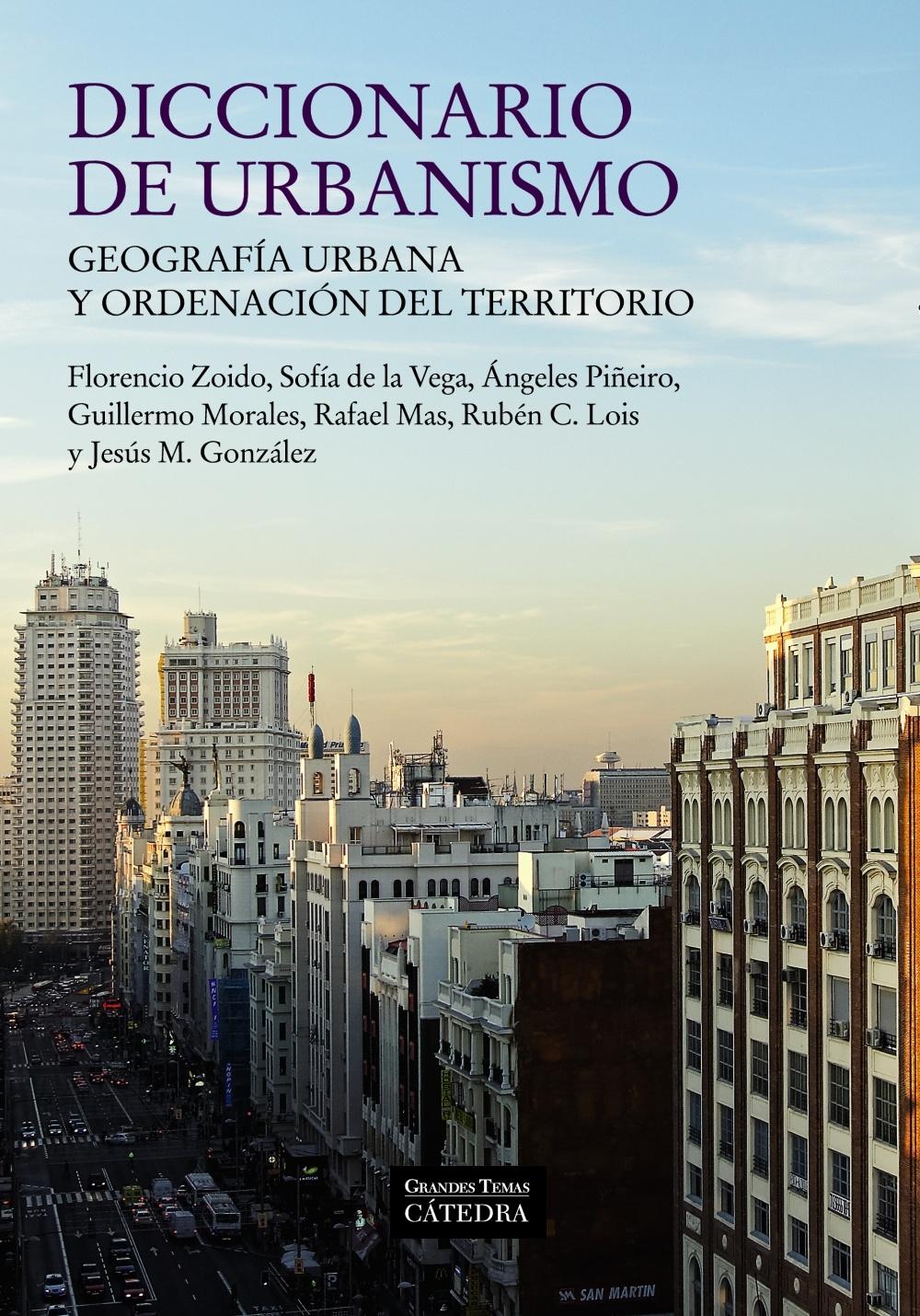 Imagen de portada del libro Diccionario de urbanismo