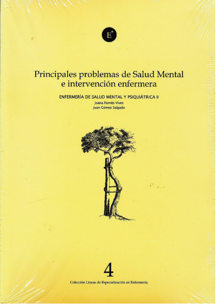 Imagen de portada del libro Principales problemas de salud mental e intervención enfermera