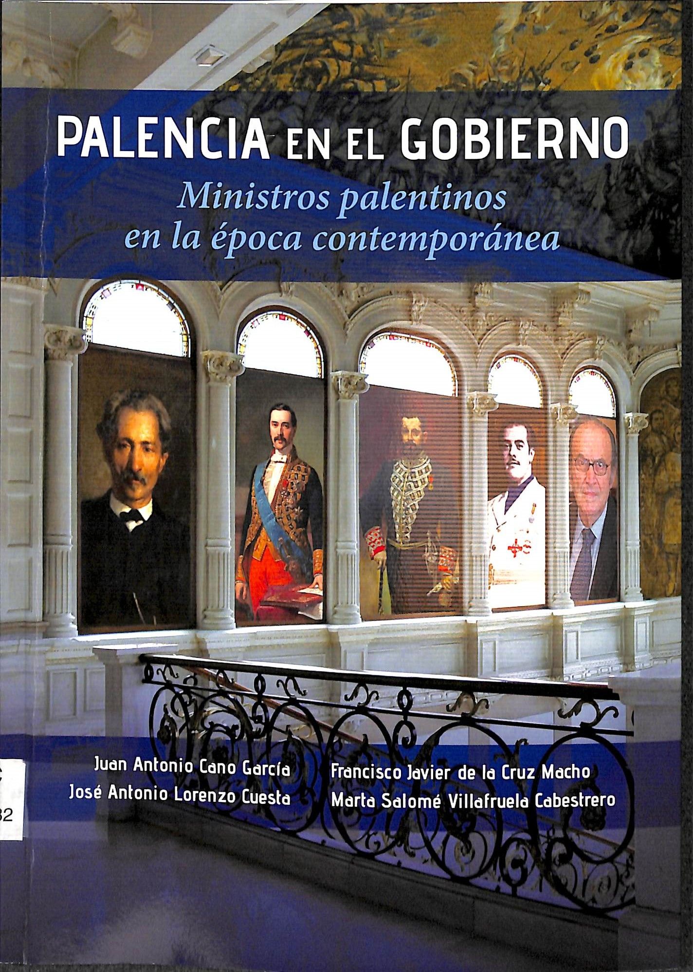 Imagen de portada del libro Palencia en el gobierno