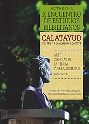 Imagen de portada del libro Actas del X Encuentro de Estudios Bilbilitanos