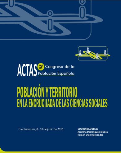 Imagen de portada del libro Población y territorio de la encrucijada de las Ciencias Sociales