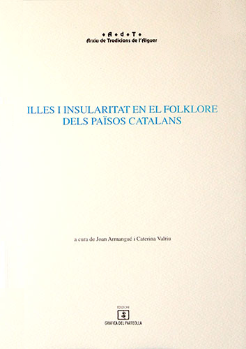 Imagen de portada del libro Illes i insularitat en el folklore dels Països Catalans