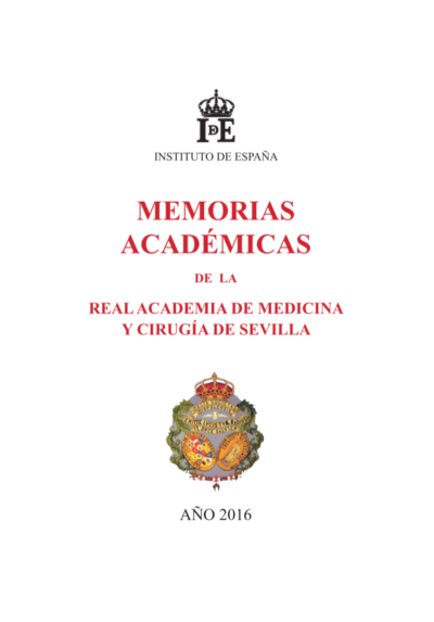 Imagen de portada del libro Memorias académicas de la real academia de medicina y cirugía de Sevilla