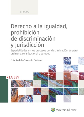 Imagen de portada del libro Derecho a la igualdad, prohibición de discriminación y jurisdicción