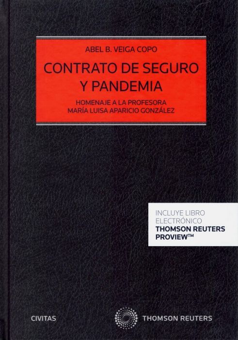 Imagen de portada del libro Contrato de seguro y pandemia