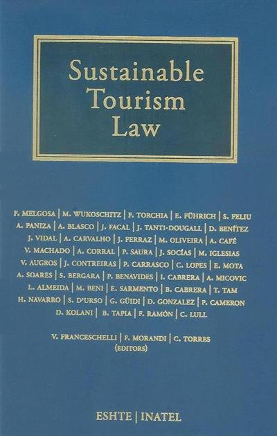 Imagen de portada del libro Sustainable Tourism Law