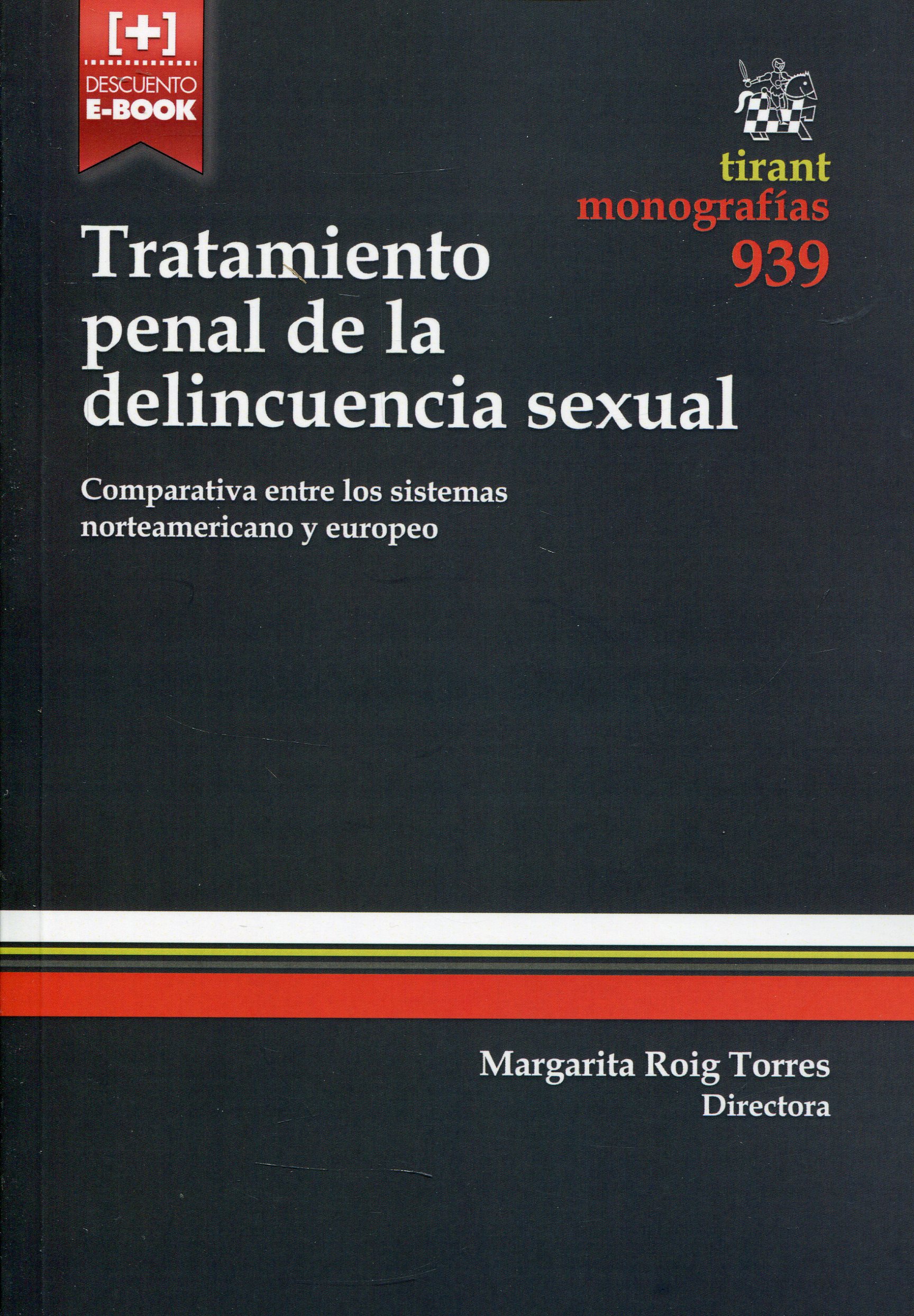Imagen de portada del libro Tratamiento penal de la delincuencia sexual