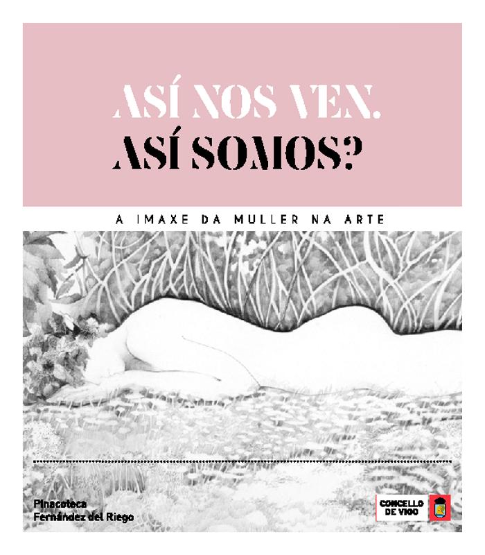 Imagen de portada del libro Así nos ven, así somos? a imaxe da muller na arte