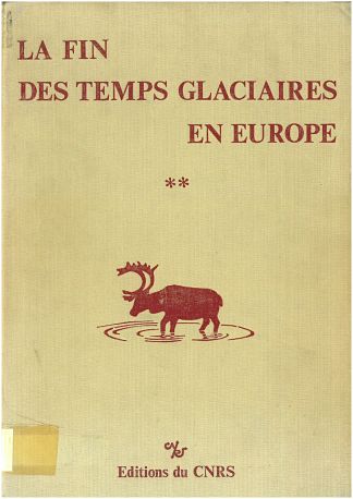 Imagen de portada del libro La fin des temps glaciaires en Europe